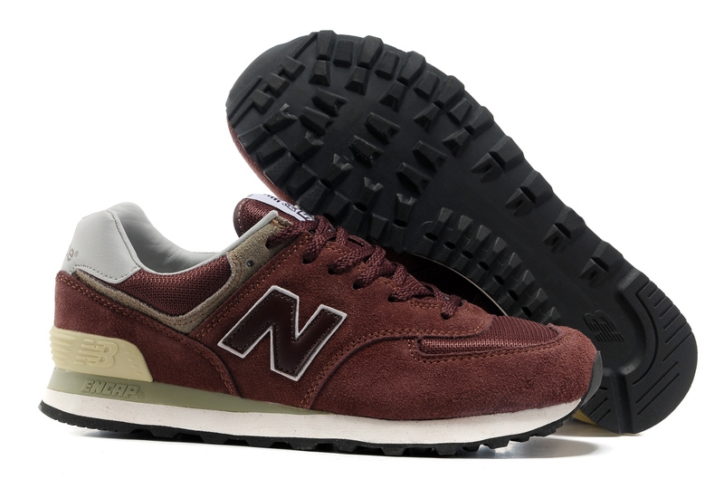 new balance sneakers bordeaux rood